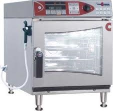 6-Tray Electric Combi-Steamer With Menu Memory
